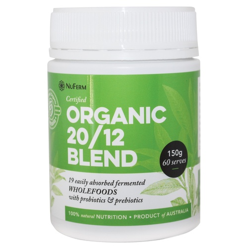Certified Organic 2012 Probiotic & Prebiotic Super Blend Powder (150 g)