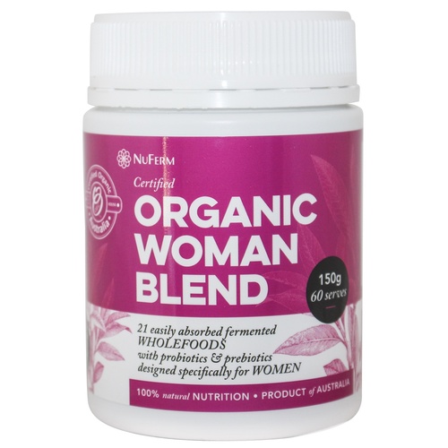 Certified Organic Probiotic & Prebiotic Woman Blend (150 g)