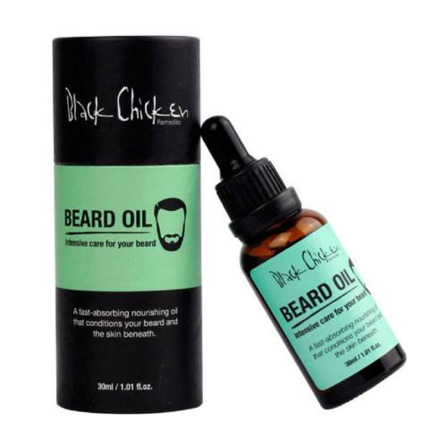 Black Chicken Remedies Natural Men's Beard Oil (30 ml)