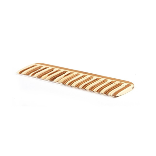 Bamboo Wide & Fine Tooth Hair Comb