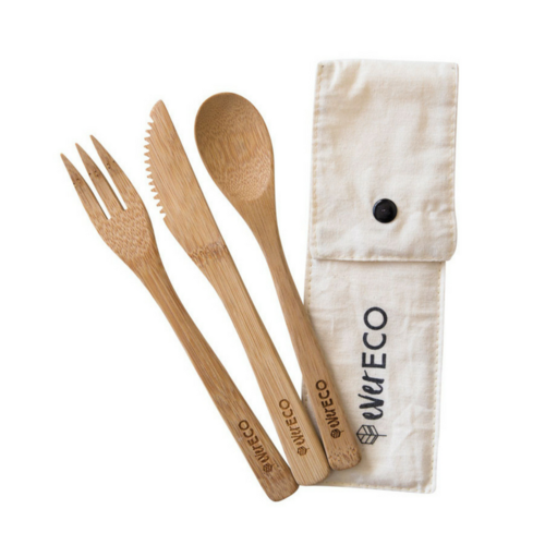 Bamboo Cutlery Set (3 pk)