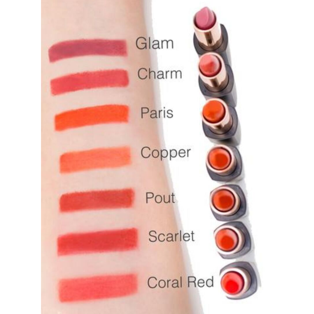 Zuii Organic Certified Organic Lux Lipstick Coral Red I Sassy Organics