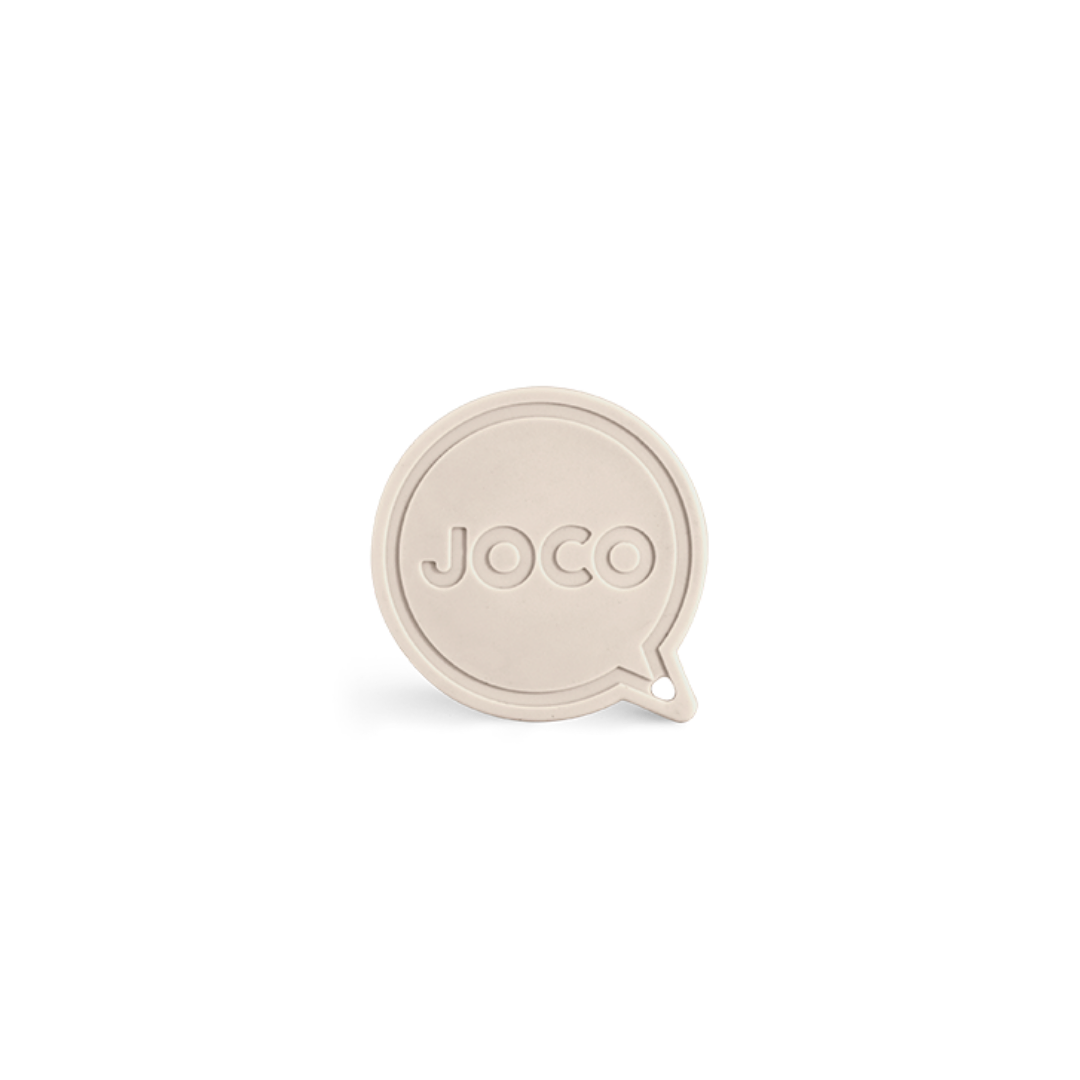 Joco Reusable Silicone Roll Straw With Container Sandstone - Picture 8 of 10