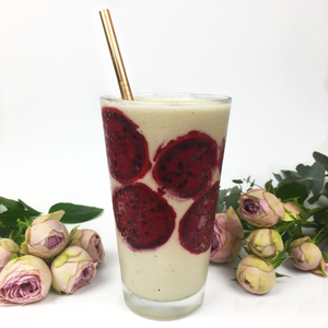 Rose Gold Metal Straws Straight (4 Straws & Cleaning Brush)