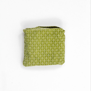 Cotton Reusable Flora Bag Myrtle Olive