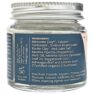 Organic Tooth Powder Minty Brush (40 g)