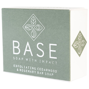 Exfoliating Cedarwood & Rosemary Bar Soap (120 g)