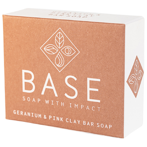 Geranium & Pink Clay Bar Soap (120 g)