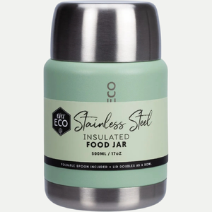 Insulated Stainless Steel Food Jar Sage (400 ml)