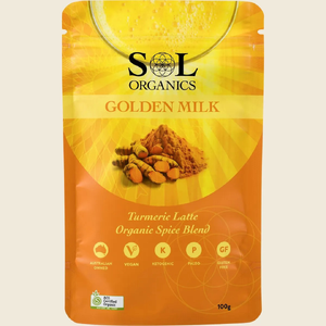 Certified Organic Golden Milk Turmeric Blend (100 g)