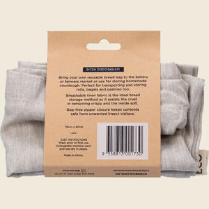 Reusable Linen Bread Bag