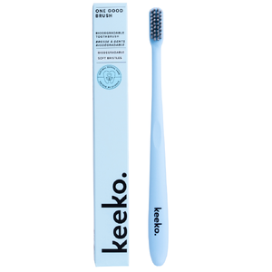 One Good Brush - Biodegradable Toothbrush (Blue)