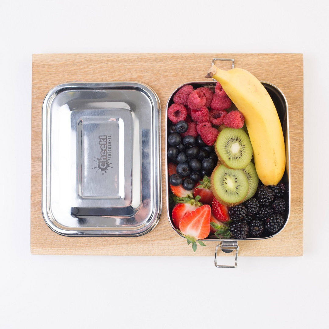 Cheeki Reusable Stainless Steel Lunch Box Every Day I Sassy Organics