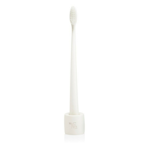 Biodegradable Toothbrush & Stand - Ivory Desert
