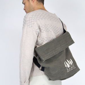 Canvas Sling Tote Olive