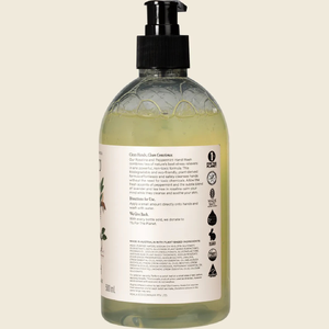Natural Hand Wash With Rosalina & Peppermint (500 ml)