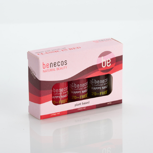 Nail Polish Set: Classic in Red