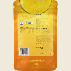 Certified Organic Golden Milk Turmeric Blend (100 g)