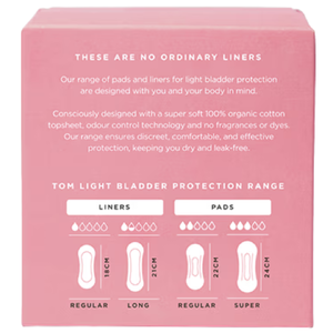 Light Bladder Protection Long Liners (20 Liners)