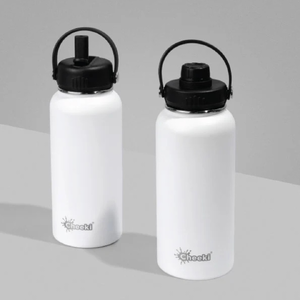 Insulated Adventure Bottle White (1 Litre)