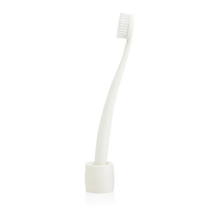 Biodegradable Toothbrush & Stand - Ivory Desert