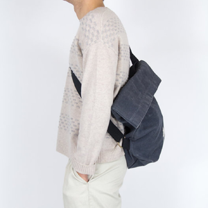 Canvas Sling Tote Navy