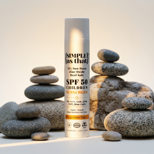 Organic Vegan Children's Sunscreen Lotion SPF50 (110 ml)