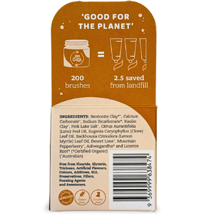 Organic Tooth Powder Native Brush (40 g)