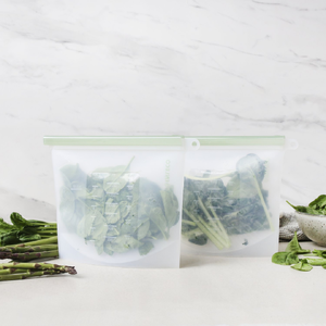 Reusable Silicone Food Pouches (2 x 1.5 L)