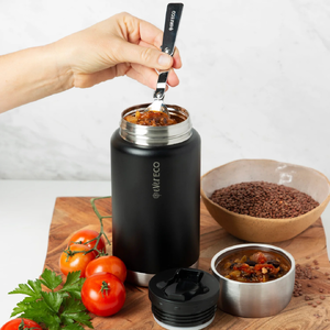 Insulated Stainless Steel Food Jar Onyx (800 ml)