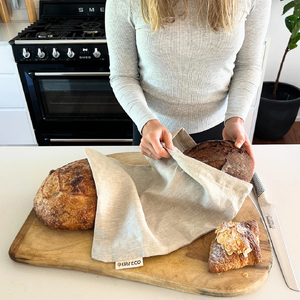 Reusable Linen Bread Bag