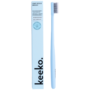 One Good Brush - Biodegradable Toothbrush (Blue)