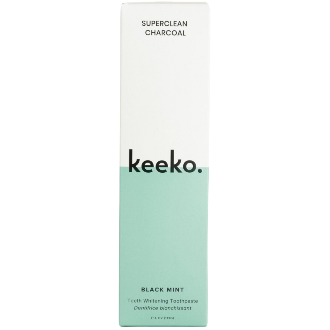 Keeko Super Clean Charcoal Toothpaste I Sassy Organics
