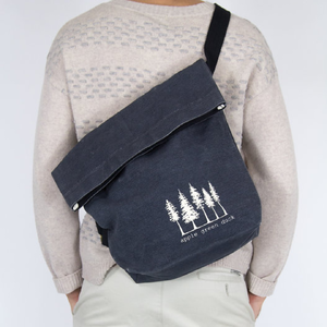 Canvas Sling Tote Navy