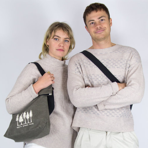 Canvas Sling Tote Olive