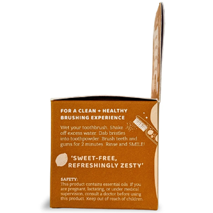 Organic Tooth Powder Native Brush (40 g)