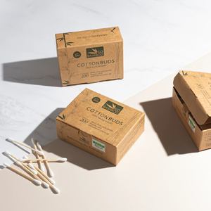 100% Biodegradable Cotton Buds