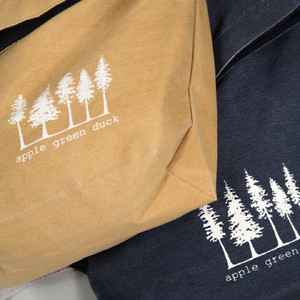 Canvas Sling Tote Navy