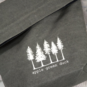 Canvas Sling Tote Olive