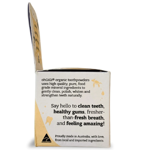 Organic Tooth Powder Flavour-Free Brush (40 g)