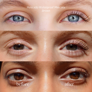 Avocado Waterproof Mascara Brown (10 ml)
