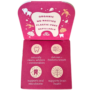 Organic Tooth Powder Fruity Brush (40 g)