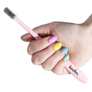 One Good Brush - Biodegradable Toothbrush (Pink)