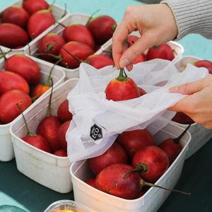 Reusable Produce Bags (8 Bags & Storage Pouch)
