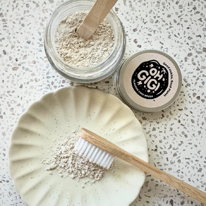 Organic Tooth Powder Flavour-Free Brush (40 g)