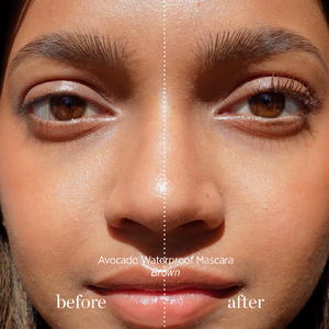 Avocado Waterproof Mascara Brown (10 ml)