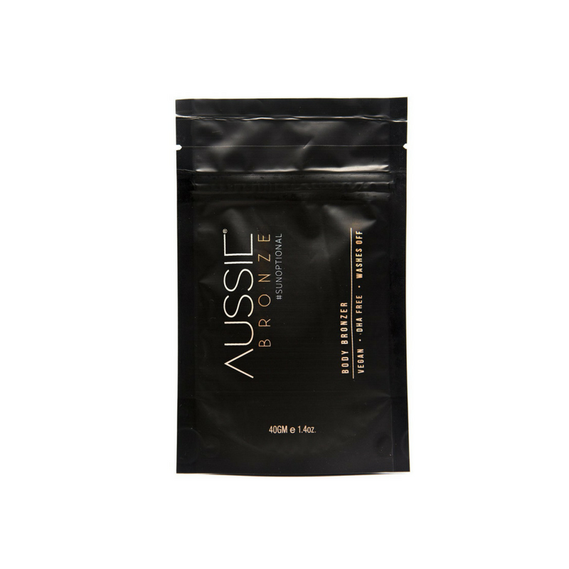 Aussie Bronze Vegan DHA Free Instant Tan Sachet Sample I Sassy Organics