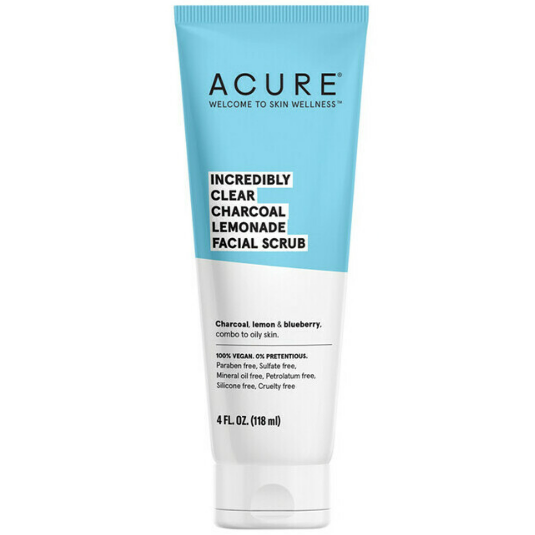 Incredibly Clear Charcoal Lemonade Facial Scrub (118 g)