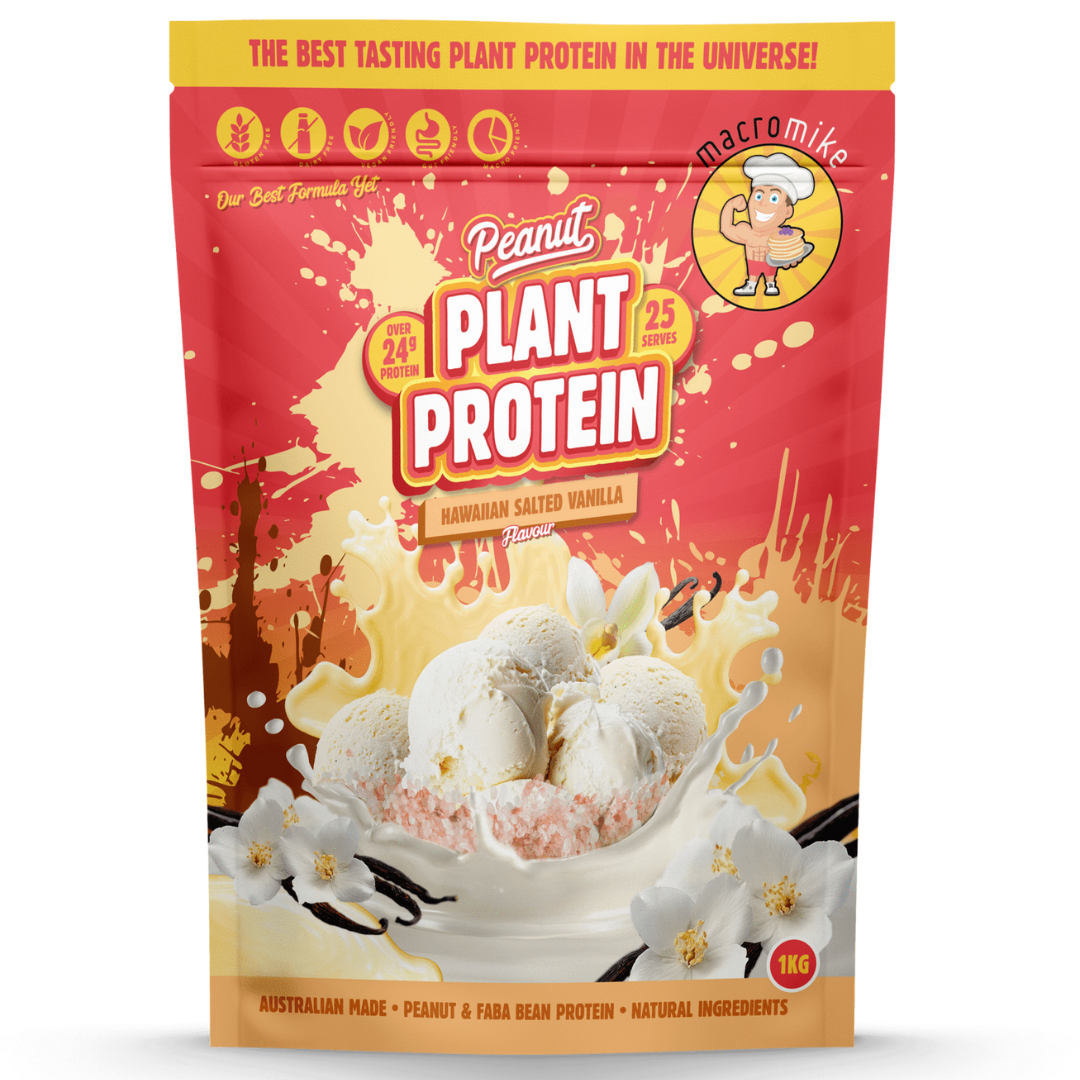 Macro Mike Peanut Plant Protein Hawaiian Salted Vanilla (1 kg)