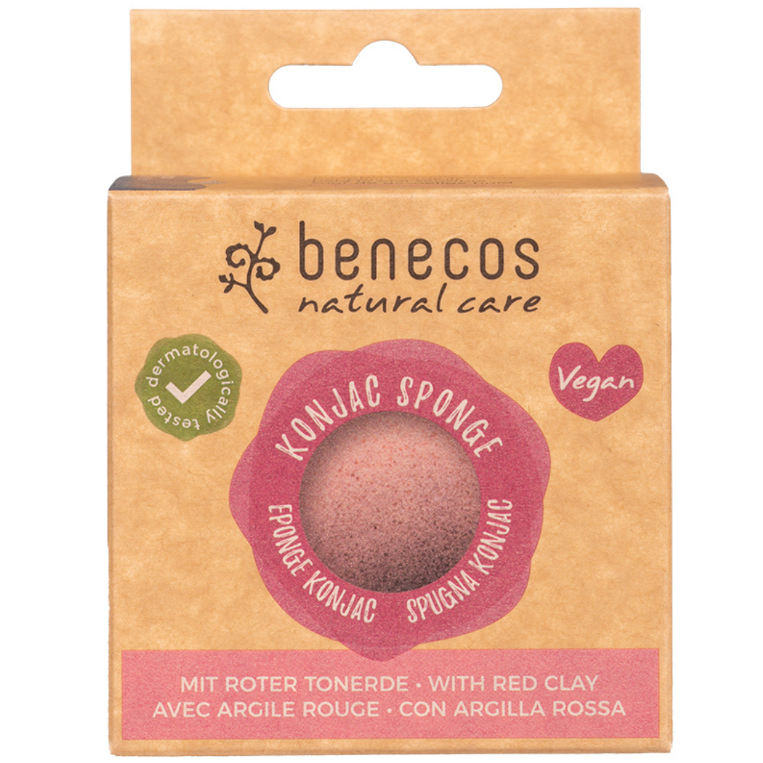 Konjac Sponge Red Clay